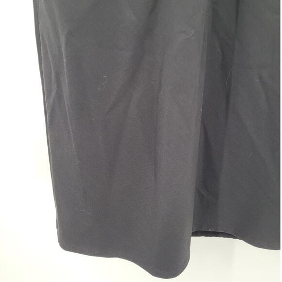 Ter Et Bantine Vintage Black Stretch Short Cap Sleeve Shift Dress size medium - Picture 7 of 12